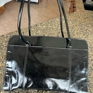 Giani Bernini shoulder black bag